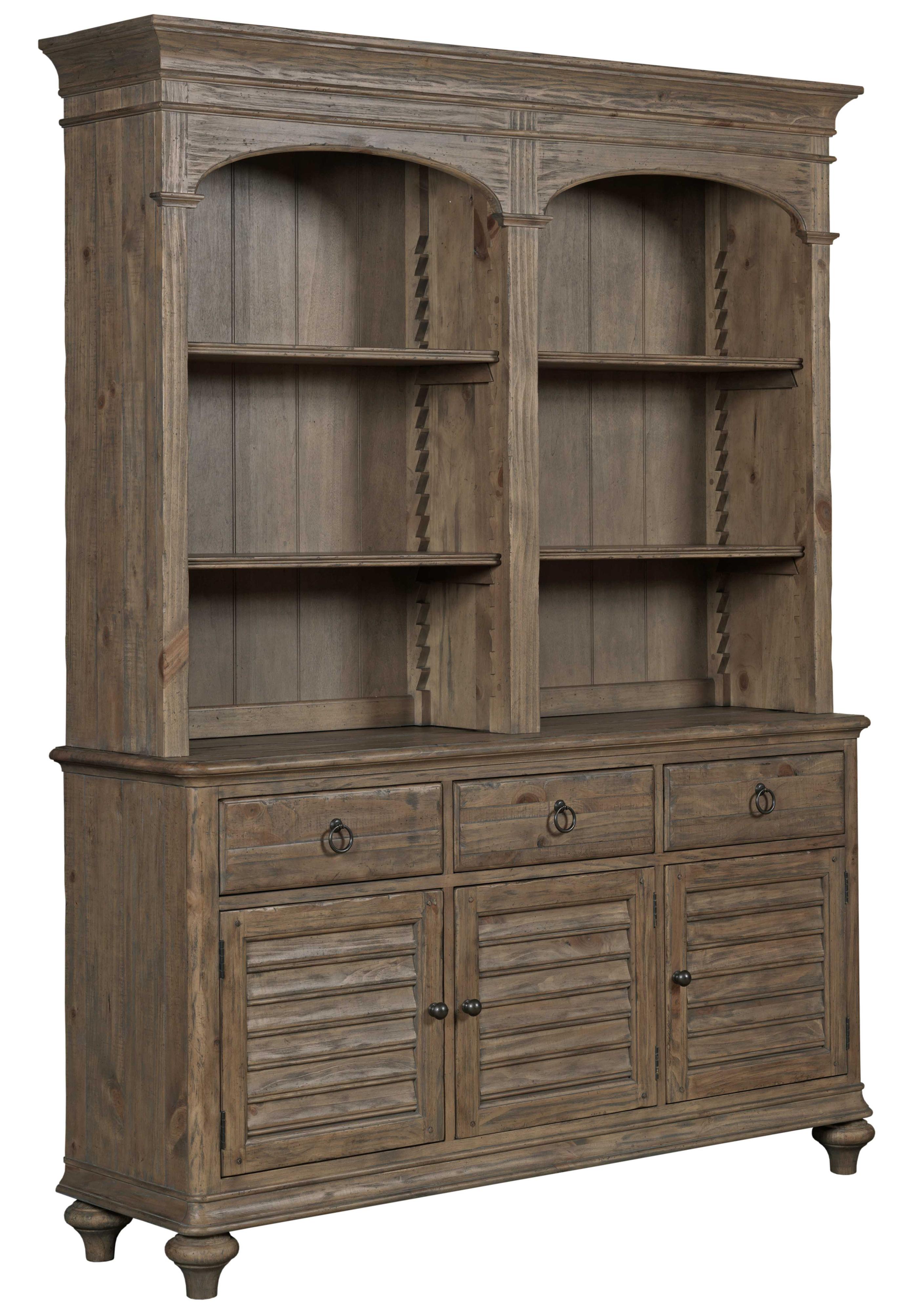 Kincaid Furniture Weatherford China with 4 Shelves and 3